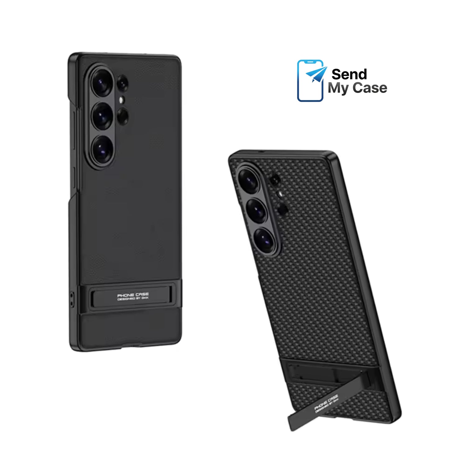 Samsung S26 Ultra Leather Kickstand Case
