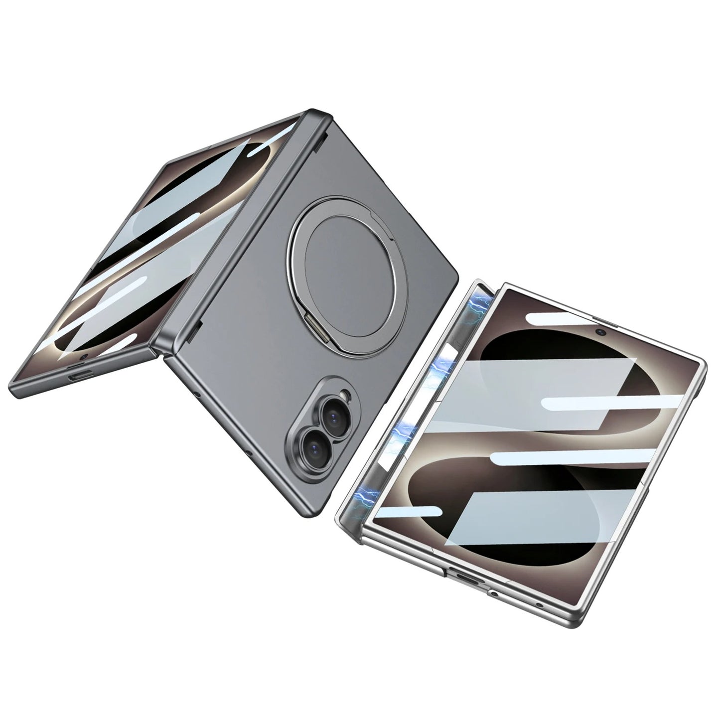 Galaxy Z Fold 8 Magnetic Ring Kickstand Case
