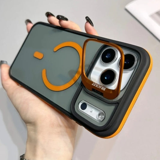 Luxury Magsafe Bracket Case for iPhone 18 Series