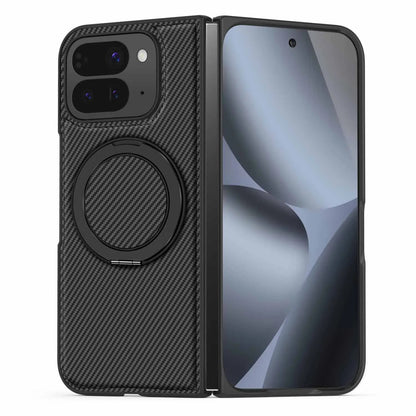 Google Pixel 10 Pro Fold Carbon Fiber Magnetic Stand Case