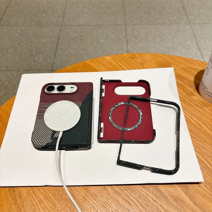 iPhone Duo Carbon Fiber Cases With Hinge Protection & Magsafe