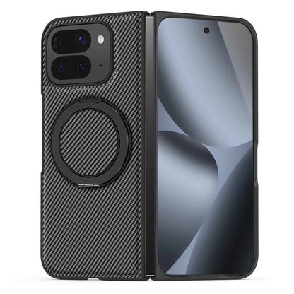 Google Pixel 10 Pro Fold Carbon Fiber Magnetic Stand Case