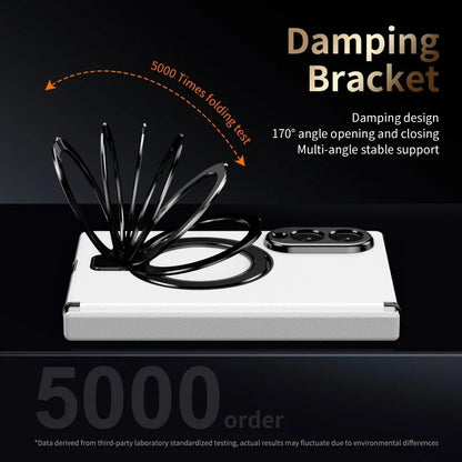 LuxeRing™ – Leather Ring Stand Case for Galaxy Z Fold 8