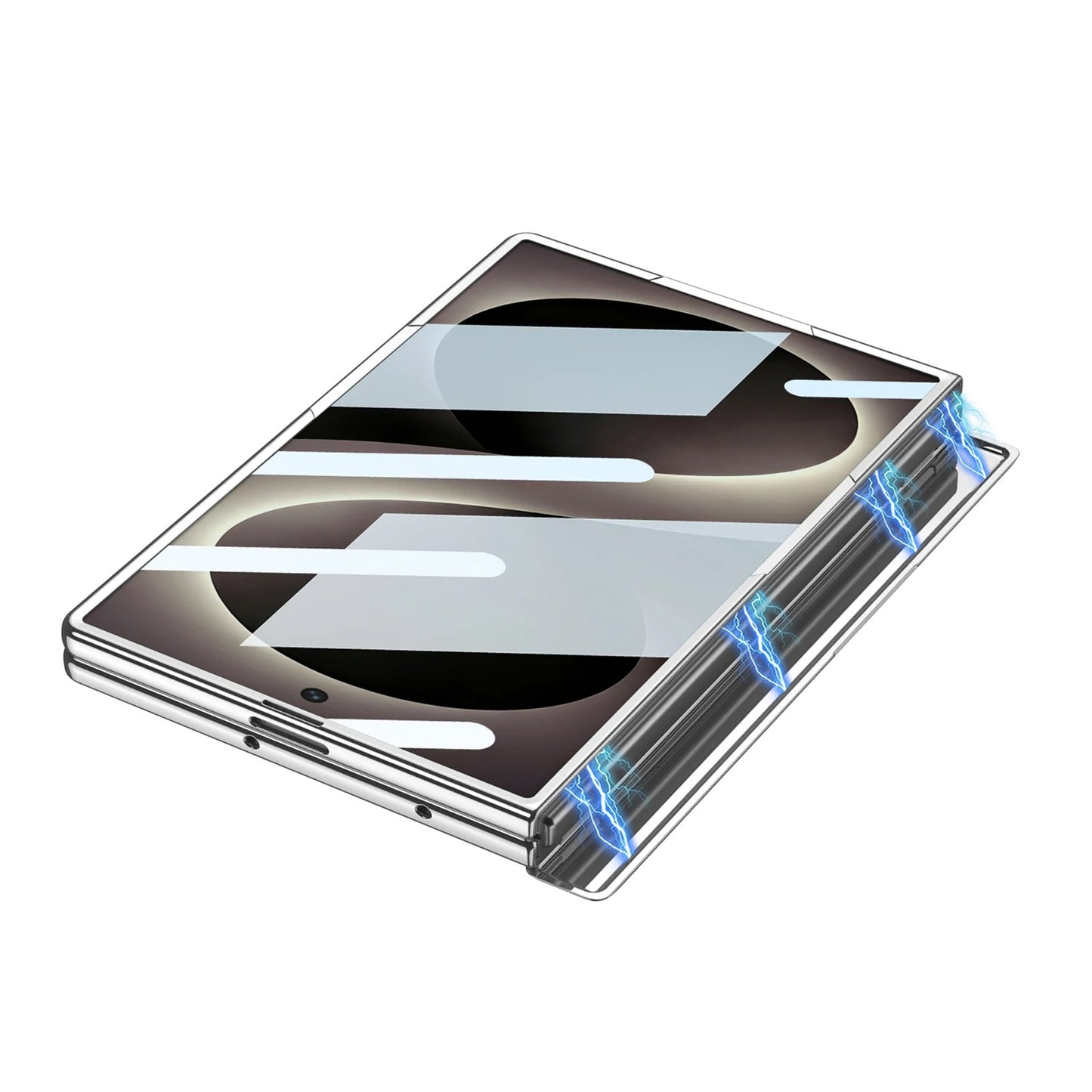 Galaxy Z Fold 8 Mirror Case with Dual Kickstand