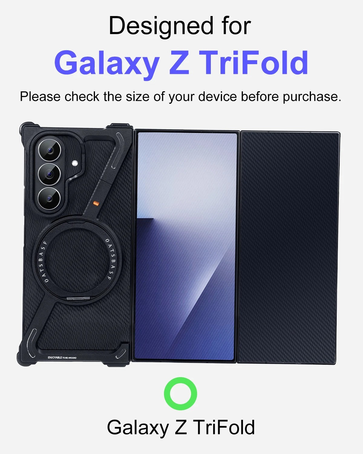 Samsung Galaxy Z Fold Magnetic Ring Stand Case