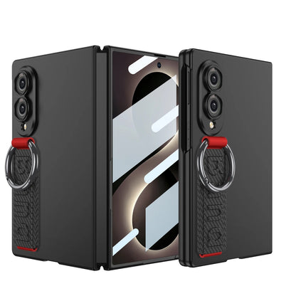 Galaxy Z Fold 8 Slim Case with Ring Strap & Screen Protector
