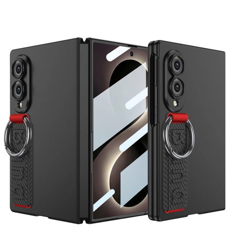 Galaxy Z Fold 8 Slim Case with Ring Strap & Screen Protector