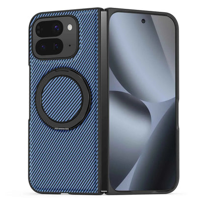 Google Pixel 10 Pro Fold Carbon Fiber Magnetic Stand Case