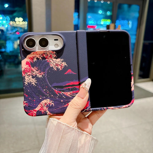 iPhone Duo Carbon Fiber Cases With Hinge Protection & Magsafe