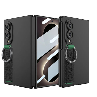 Galaxy Z Fold 8 Slim Case with Ring Strap & Screen Protector