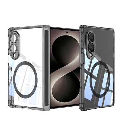 Galaxy Z Fold 8 Clear Magnetic Hinge Protection Case