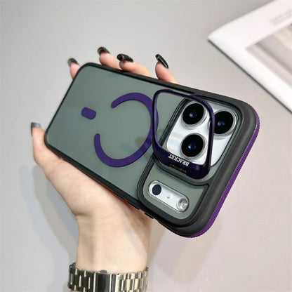 Luxury Magsafe Bracket Case for iPhone 18 Series