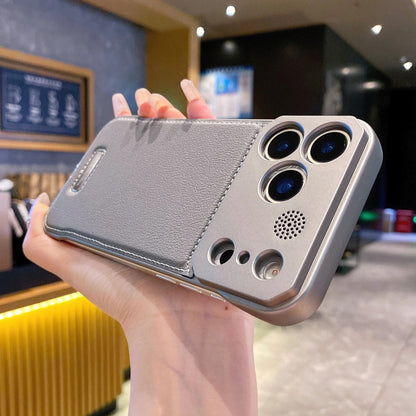 Leather Frameless iPhone 17 Case with MagSafe - FonKayz