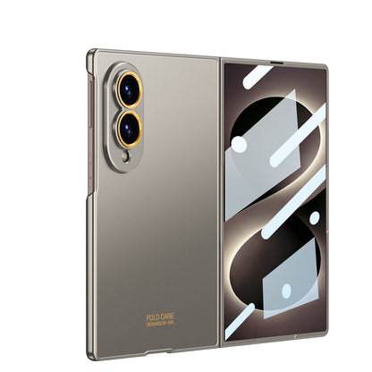 Galaxy Z Fold 8 Ultra-Thin Matte Case With Built-in Tempered Glass