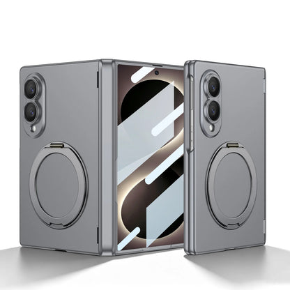 Galaxy Z Fold 8 Magnetic Hinge Case with Rotating Stand