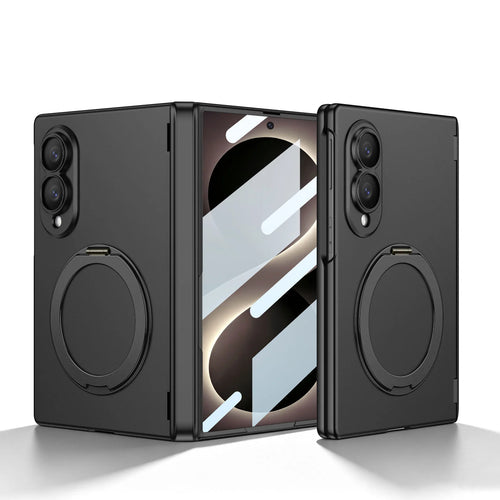 Galaxy Z Fold 8 Magnetic Hinge Case with Rotating Stand