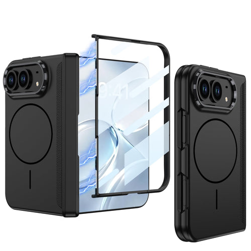 iPhone Duo Hinge Protection Case – Business Finish with Magnetic Ring