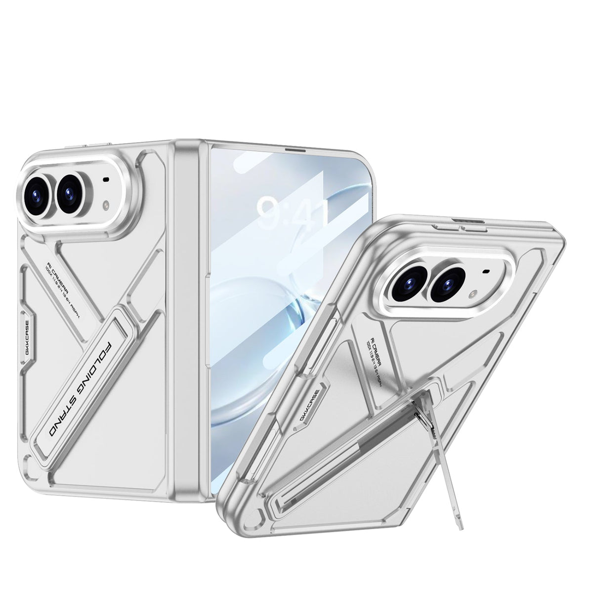 iPhone Duo Kickstand Case – Rugged Armor with Hidden Stand