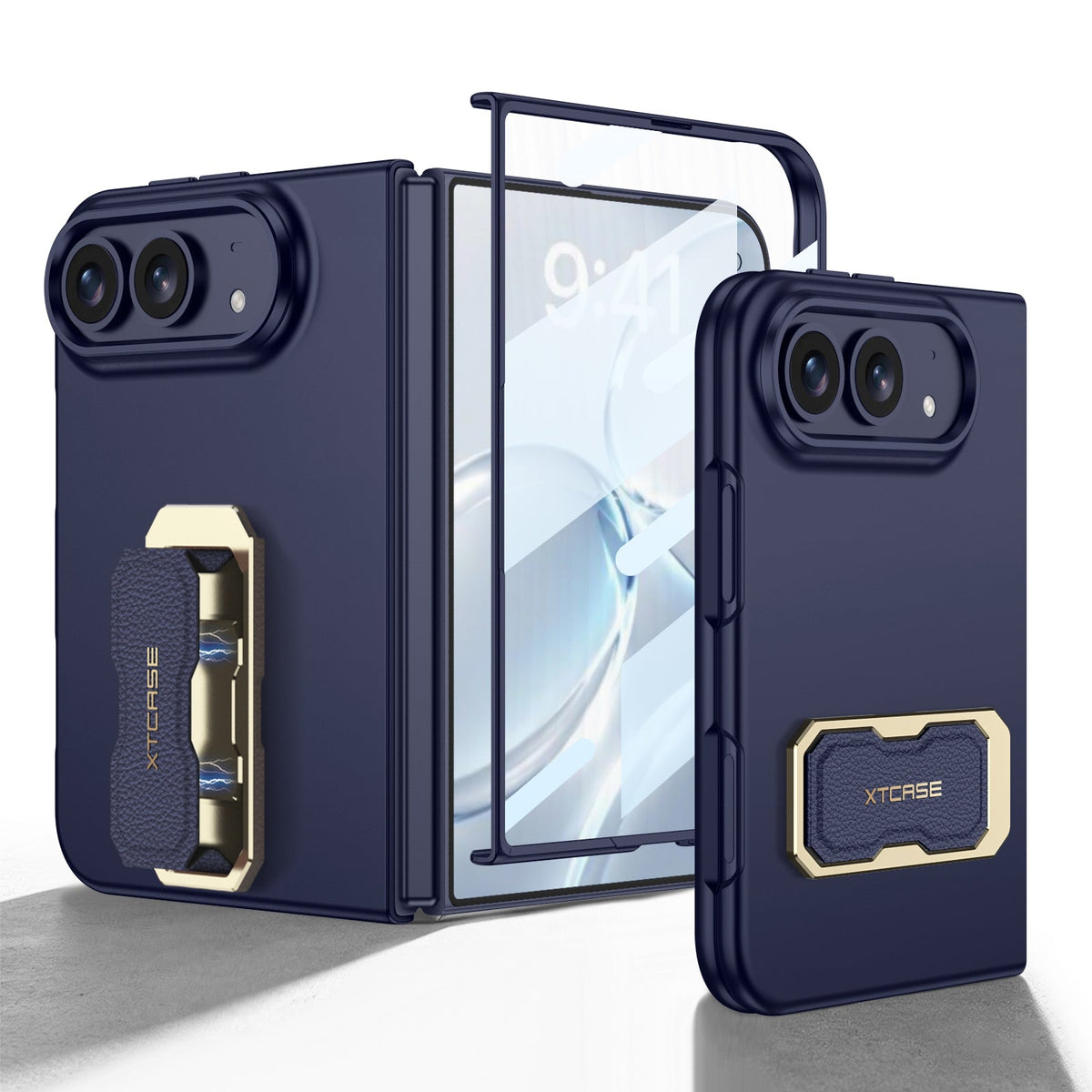 iPhone Duo Ultra-Slim Case – Magnetic Finger Ring Grip