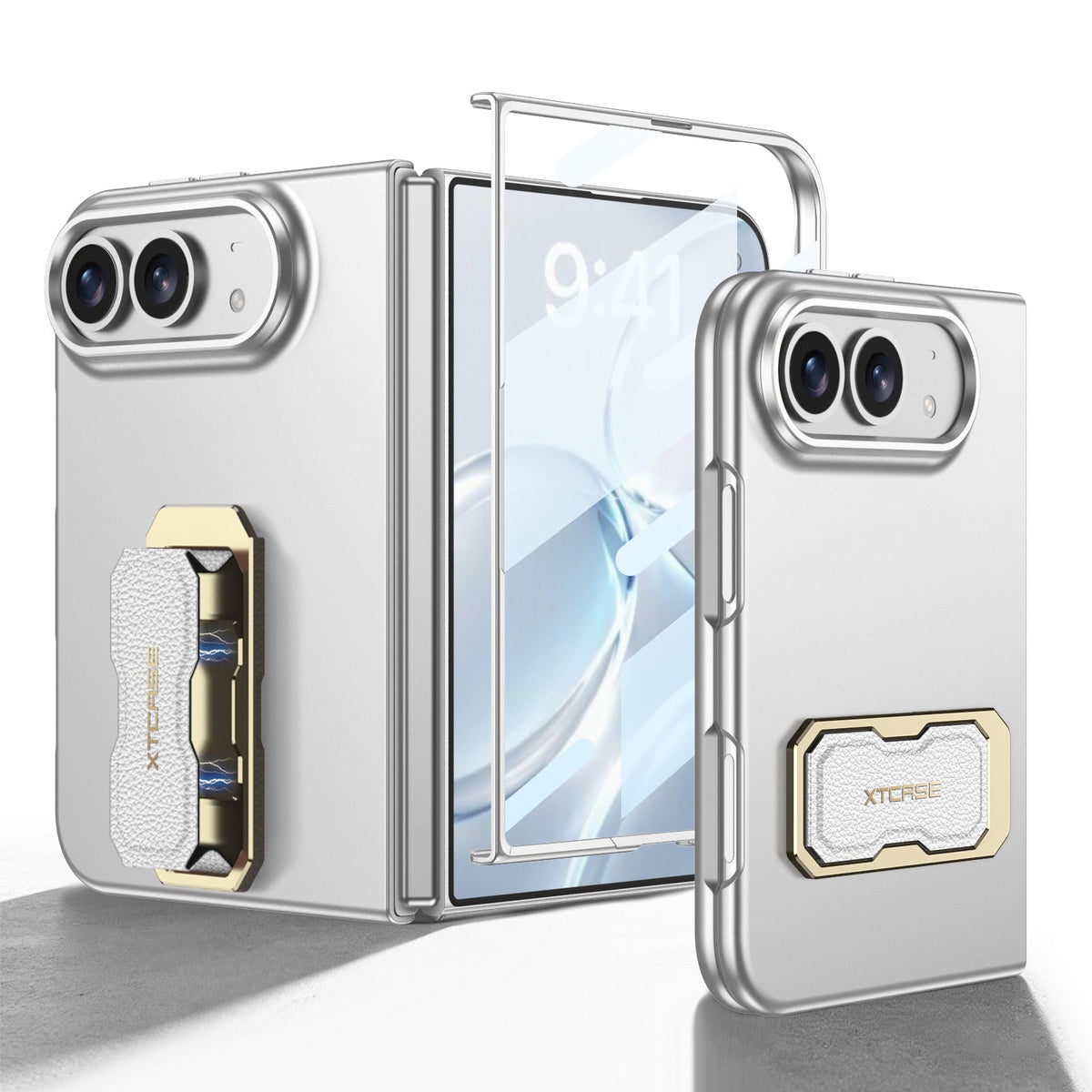 iPhone Duo Ultra-Slim Case – Magnetic Finger Ring Grip