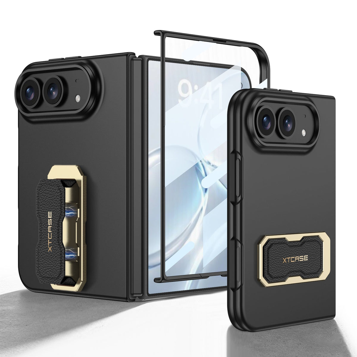 iPhone Duo Ultra-Slim Case – Magnetic Finger Ring Grip