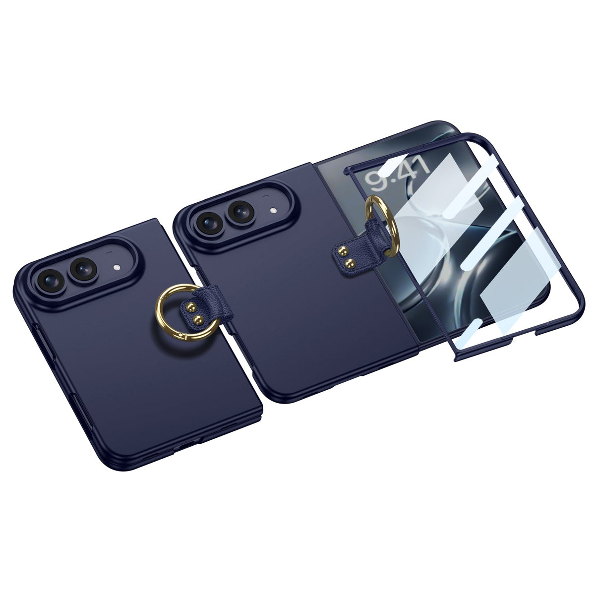 iPhone Duo Ultra-Slim Case – Clip-On Finger Ring Grip