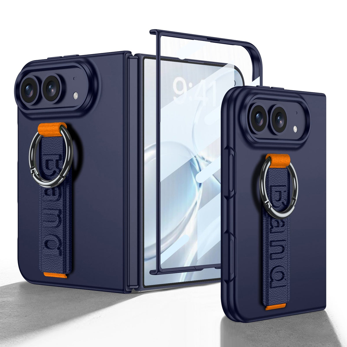 iPhone Duo Ultra-Slim Case – Wrist Strap and Finger Ring Grip