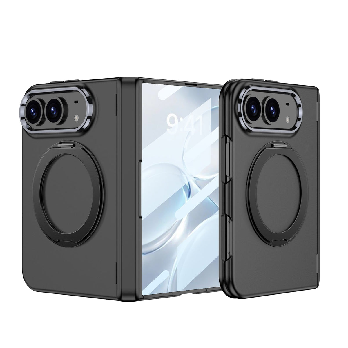 iPhone Duo Kickstand Case – Magnetic Stand with Screen Protector