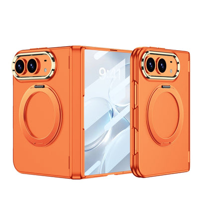 iPhone Duo Kickstand Case – Magnetic Stand with Screen Protector
