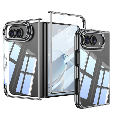 iPhone Duo Ultra-Slim Case – Clear Plated Full Coverage