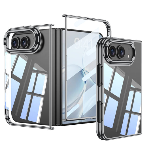 iPhone Duo Ultra-Slim Case – Clear Plated Full Coverage