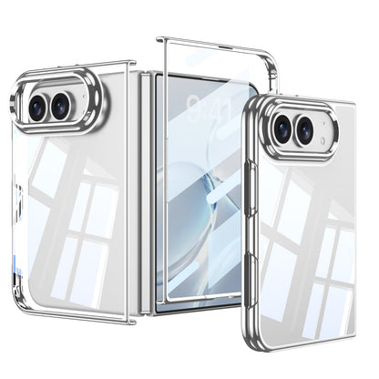 iPhone Duo Ultra-Slim Case – Clear Plated Full Coverage