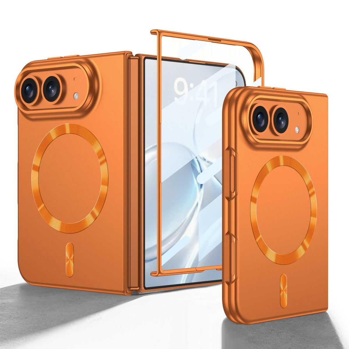 iPhone Duo Ultra-Slim Case – Full Coverage with Magnetic Ring