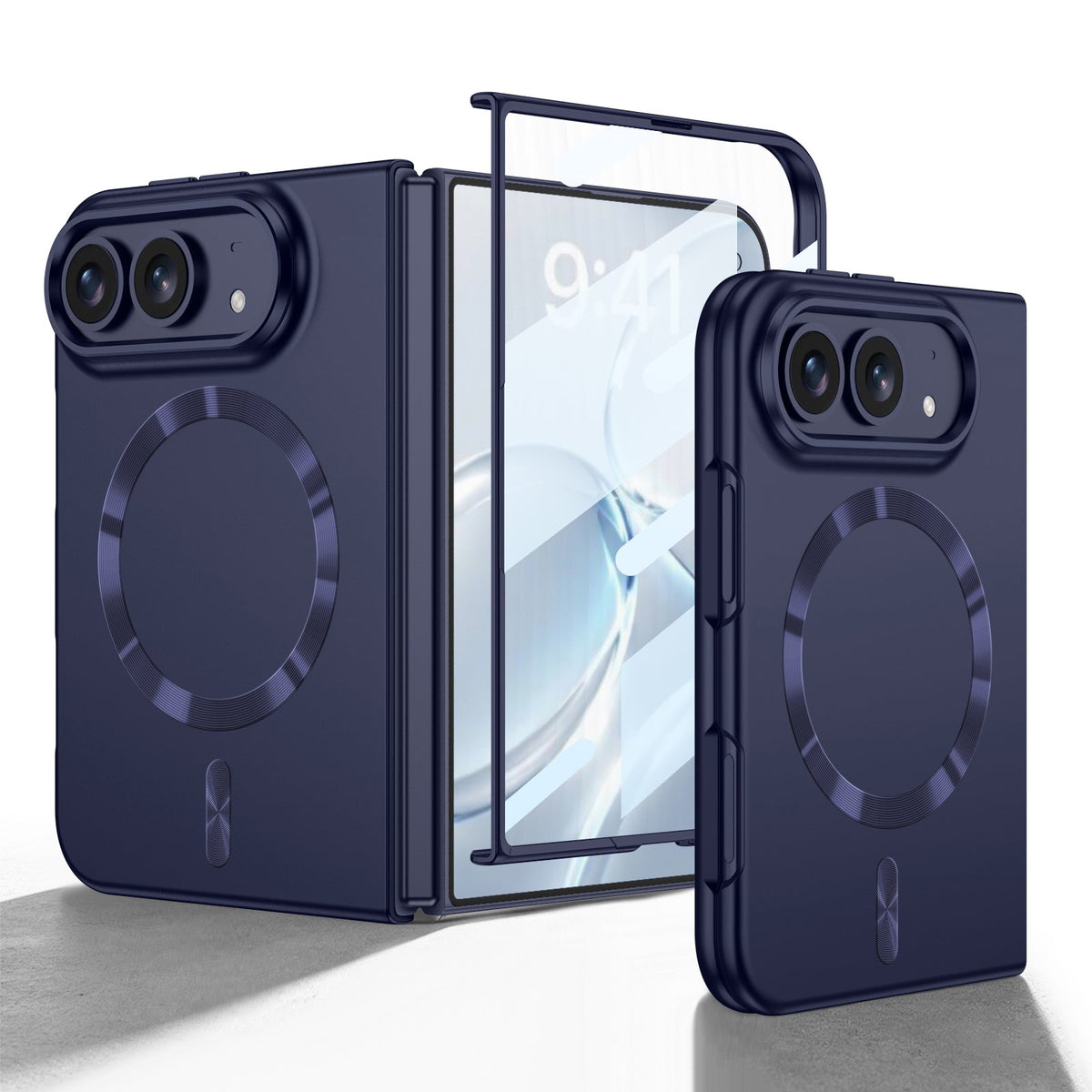 iPhone Duo Ultra-Slim Case – Full Coverage with Magnetic Ring