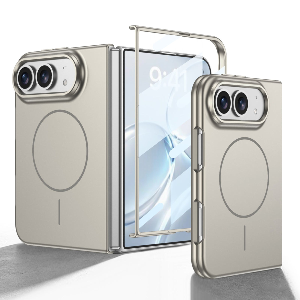 iPhone Duo Ultra-Slim Case – Magnetic Ring with Full Coverage