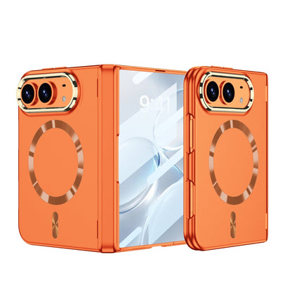 iPhone Duo Hinge Protection Case – Stylish Cover with Magnetic Ring