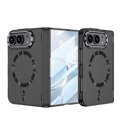 iPhone Duo Hinge Protection Case – Stylish Cover with Magnetic Ring