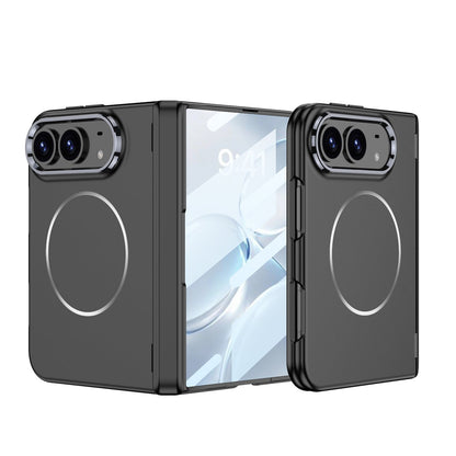iPhone Duo Hinge Protection Case – Magnetic Ring and Screen Protector