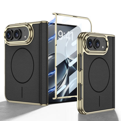 iPhone Duo MagSafe Case – Golden Leather