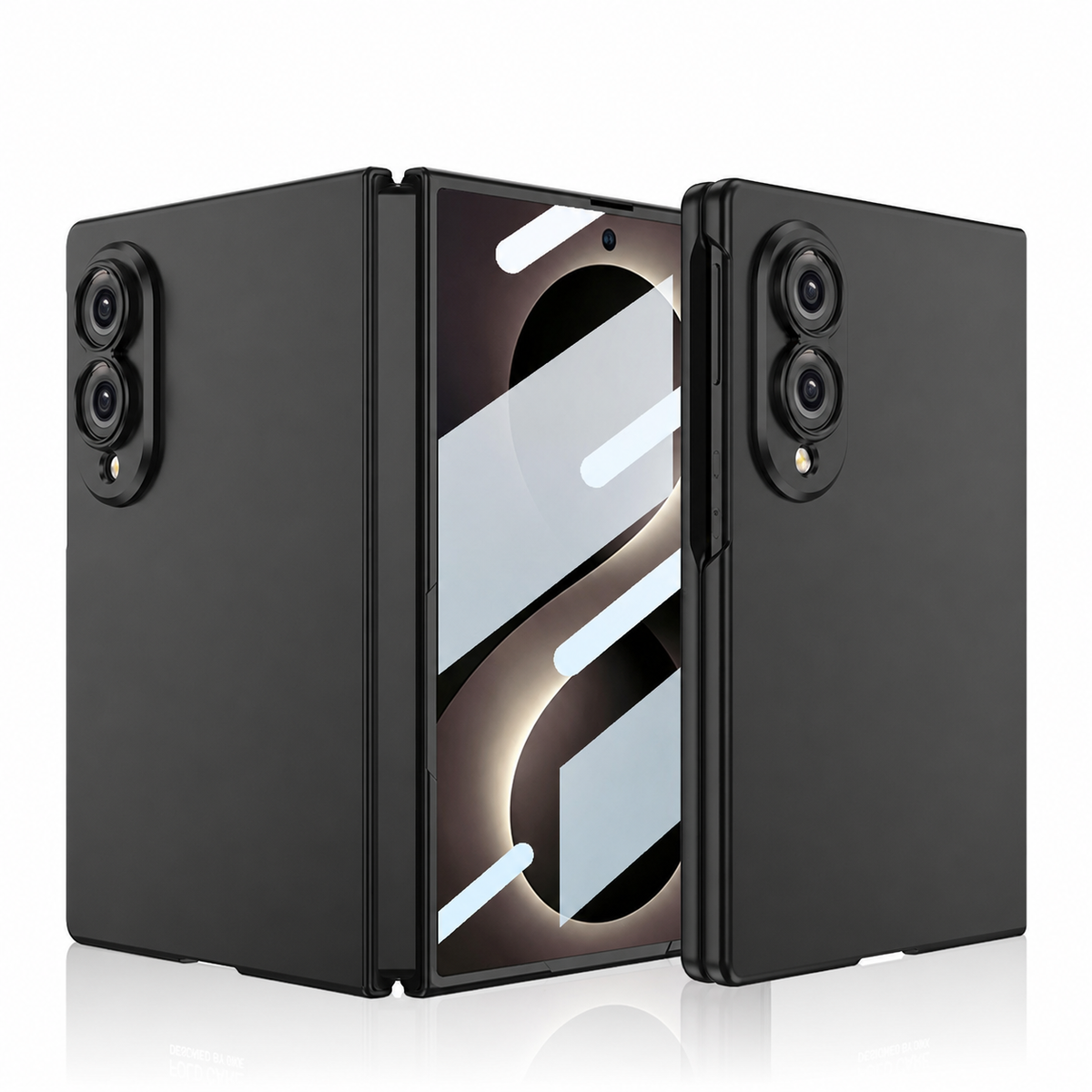 Galaxy Z Fold 8 Matte Black Slim Armor Case – Ultra-Thin Full Coverage Protection