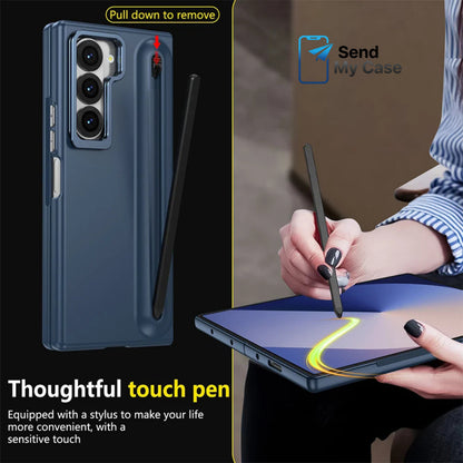 Samsung Galaxy Z Fold Shockproof Stylus Case with Kickstand