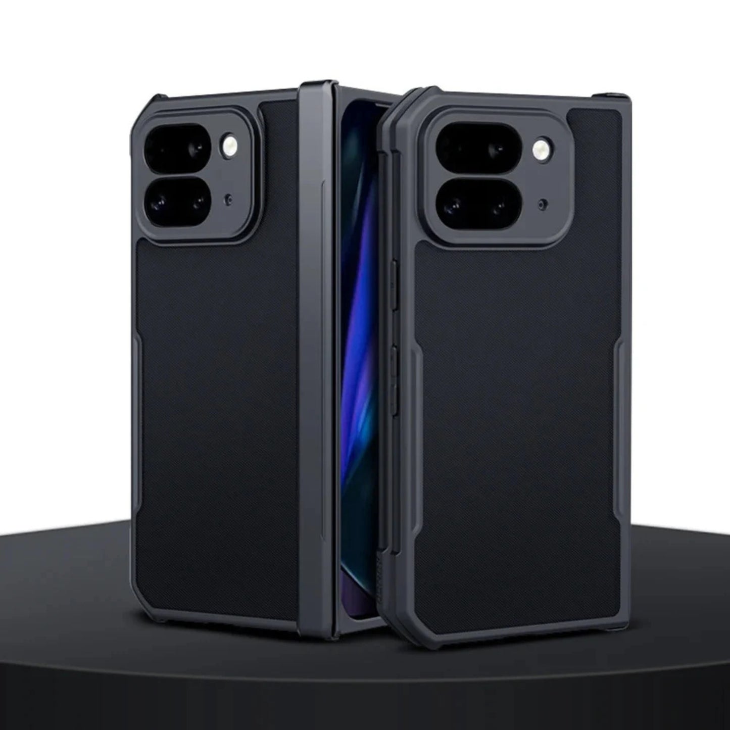 Google Pixel 10 Pro Fold Hinge Shockproof Case with Screen Protector
