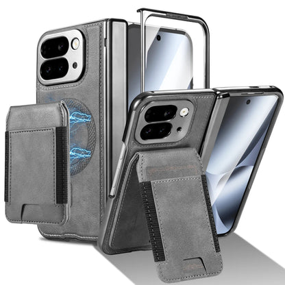 Google Pixel 10 Pro Fold Leather Wallet Case with Stand & Card Holder