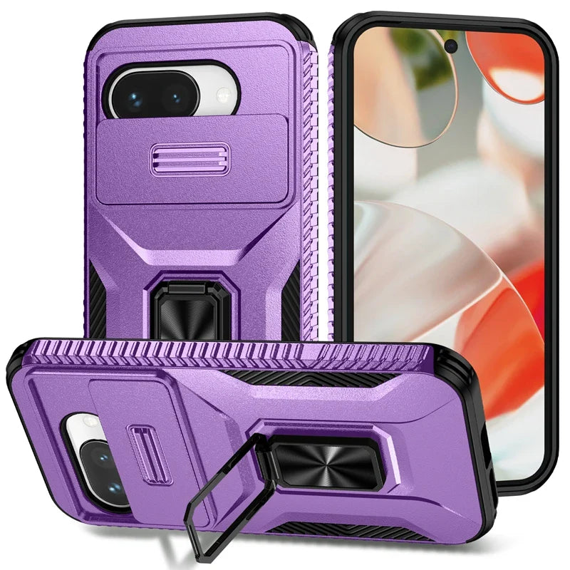 Google Pixel 10 Pro XL Magnetic ArmorShield Kickstand Case