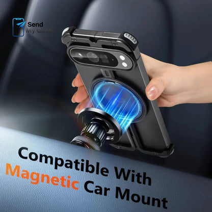 Google Pixel 10 Pro XL Shockproof Magnetic Ring Stand Case