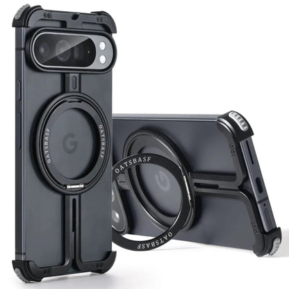 Google Pixel 10 Pro XL Shockproof Magnetic Ring Stand Case