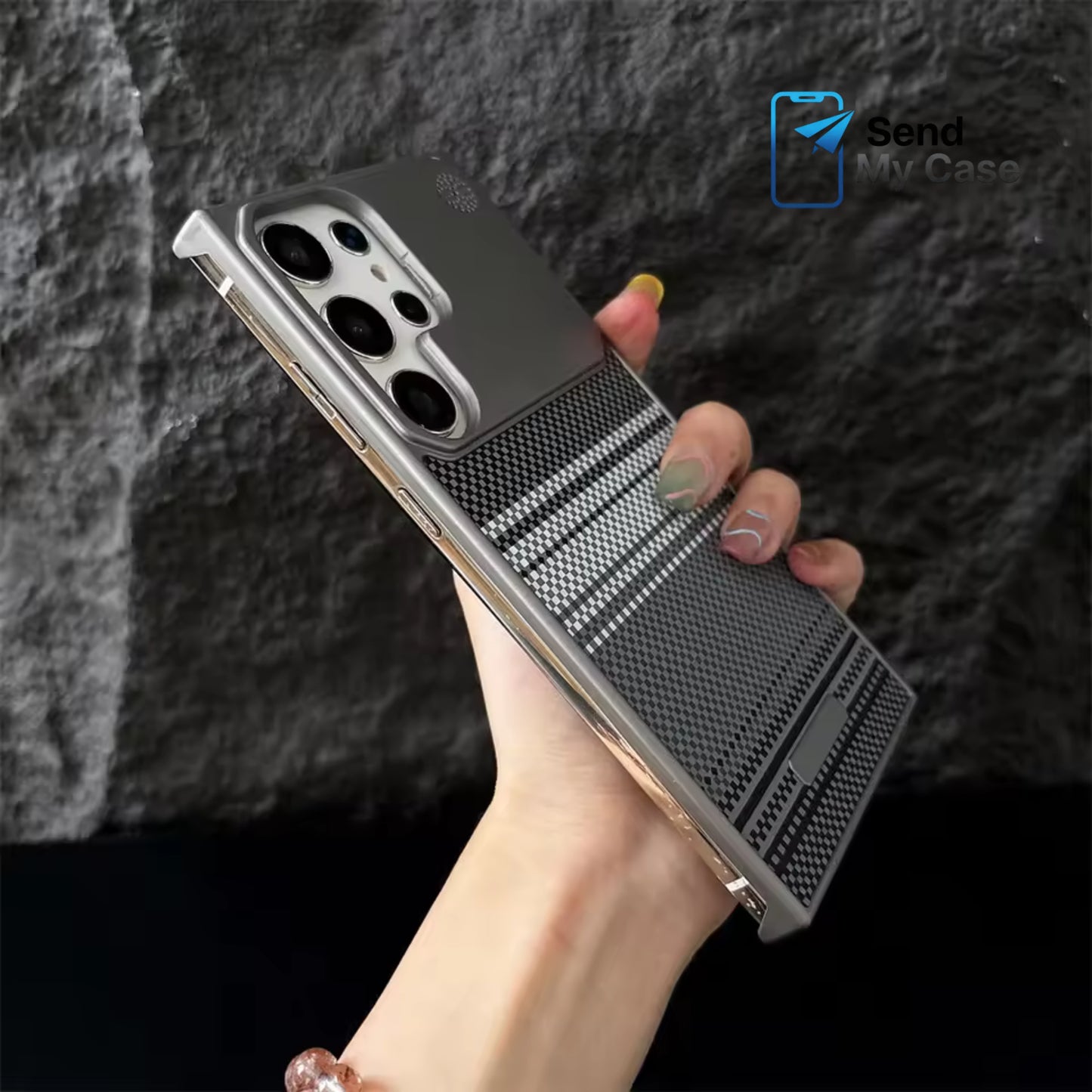 Samsung Galaxy S26 Ultra MagSafe Carbon Fiber Frameless Case