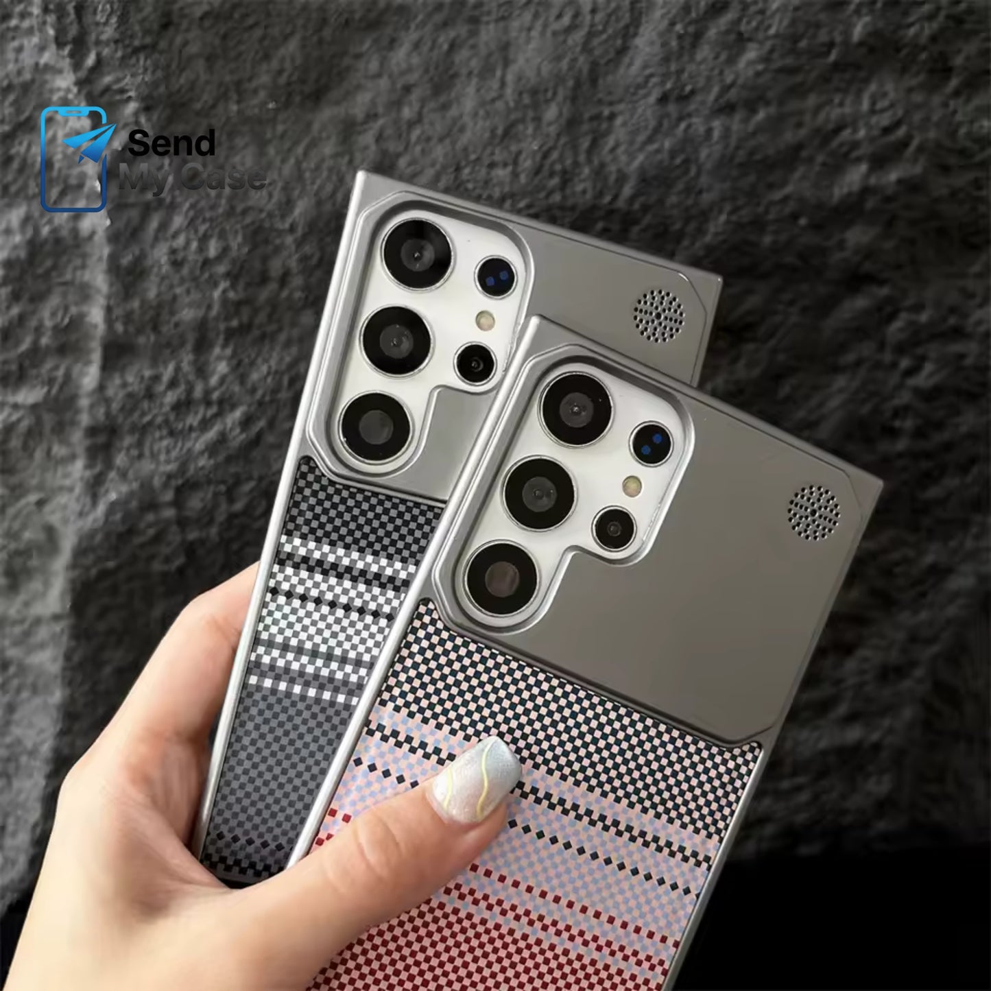 Samsung Galaxy S26 Ultra MagSafe Carbon Fiber Frameless Case