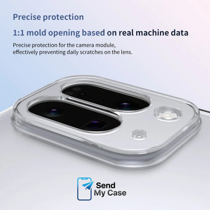 Google Pixel 10 Pro Fold Clear Kickstand Case with Alloy Bracket