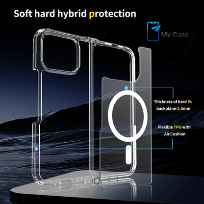 Pixel 10 Pro Fold Clear MagSafe Hybrid Protective Case